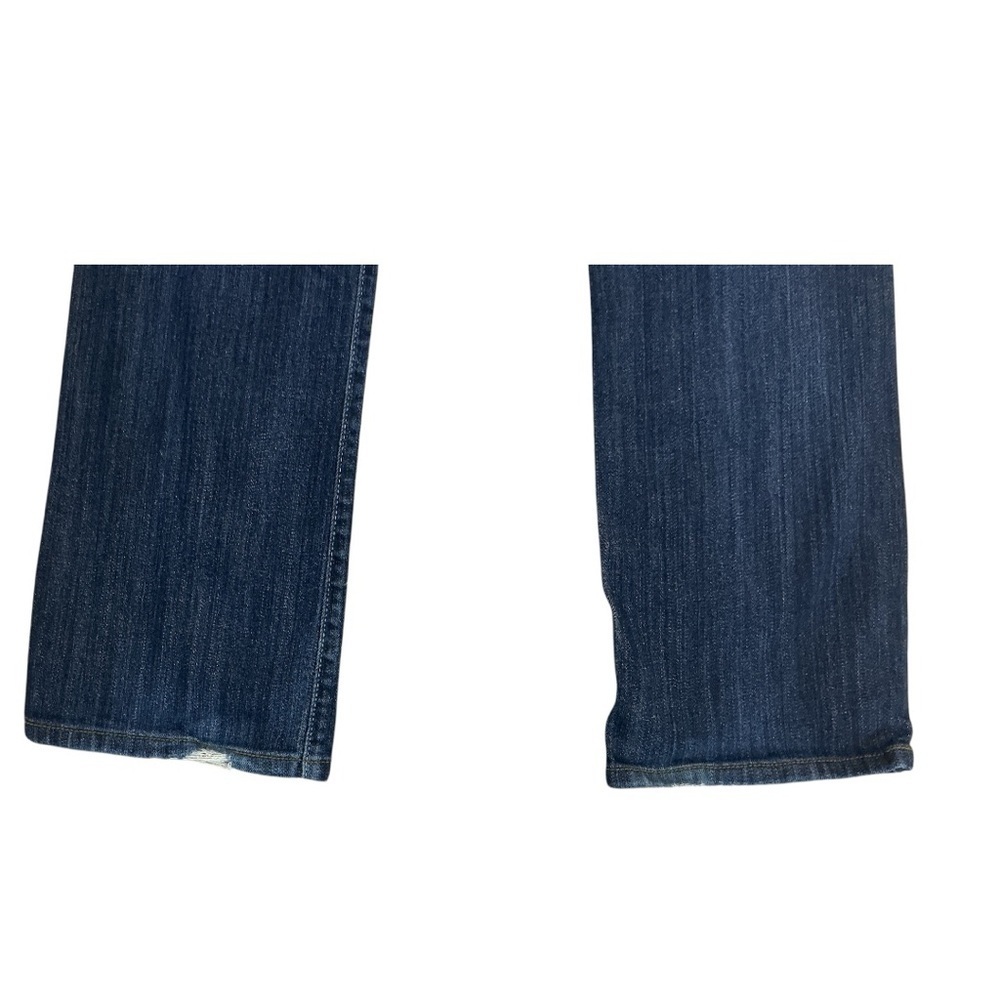 Lucky Brand Blue Boot Cut Jeans with Authentic Distressing - Picture 5 of 5
